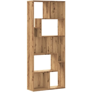 Comparateur de prix : Vidaxl - Bibliothèque chêne artisanal 67x24x161 cm bois d'ingénierie