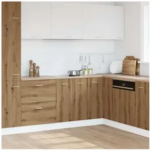 Comparateur de prix : vidaXL Armoire de plancher chêne artisanal 60x46x81,5 cm