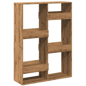 VIDAXL Boekenkast 100x33x155,5 cm bewerkt hout artisanaal eikenkleurig3309401 pas cher