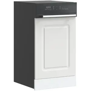 Comparateur de prix : vidaXL Panneau de lave-vaisselle Kalmar blanc 45x1,5x67 cm