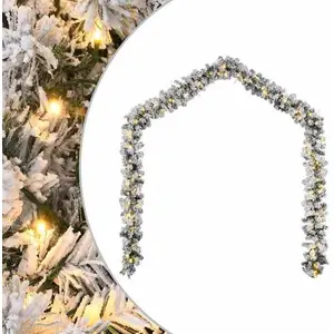 Comparateur de prix : vidaXL Guirlande de Noël avec lumières LED vert 20 m PVC