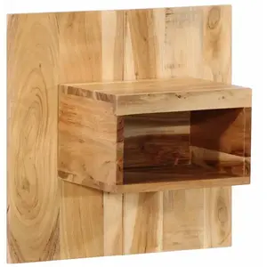 vidaXL Table de chevet 50x27x50 cm bois d'acacia solide pas cher