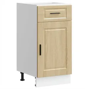 vidaXL Armoire de cuisine Porto chêne sonoma bois d'ingénierie pas cher