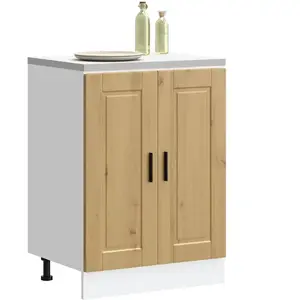 vidaXL Armoire de cuisine Porto chêne artisanal bois d'ingénierie pas cher