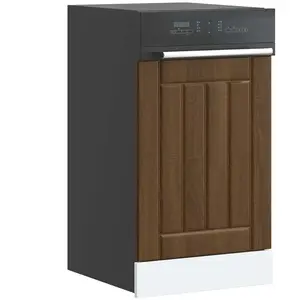Comparateur de prix : vidaXL Panneau de lave-vaisselle Lucca chêne marron bois d'ingénierie