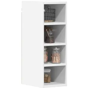 Comparateur de prix : vidaXL Armoire suspendue blanc 20x29,5x60 cm bois d'ingénierie