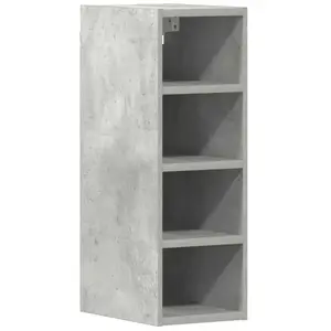 Comparateur de prix : vidaXL Armoire suspendue gris béton 20x29,5x60 cm bois d'ingénierie