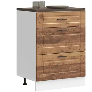Comparateur de prix : vidaXL Armoire de cuisine Porto vieux bois bois d'ingénierie