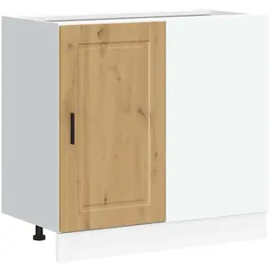 vidaXL Armoire de cuisine Porto chêne artisanal bois d'ingénierie pas cher