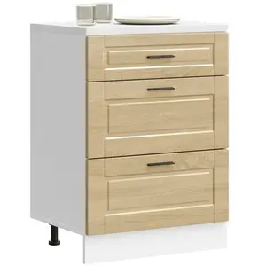 Comparateur de prix : vidaXL Armoire de cuisine Porto chêne sonoma bois d'ingénierie