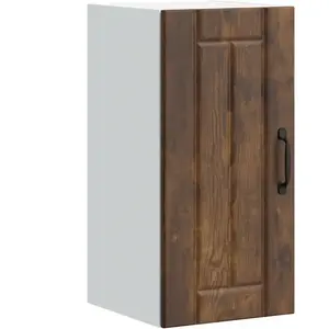 Vidaxl - Armoire murale de cuisine Lucca chêne fumé bois ingénierie pas cher