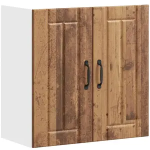 Vidaxl - Armoire Murale De Cuisine Lucca Vieux Bois Bois Ingénierie pas cher