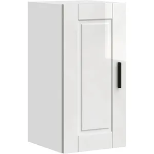 Comparateur de prix : Armoire murale de cuisine Porto blanc brillant bois ingénierie vidaXL