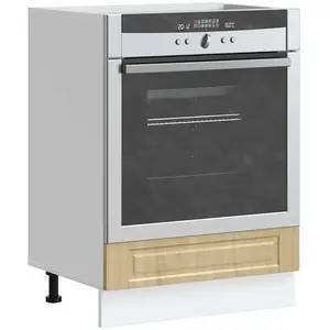 Vidaxl - Armoire à four Porto chêne sonoma bois d'ingénierie pas cher