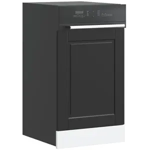 Comparateur de prix : vidaXL Panneau de lave-vaisselle Porto noir 45x1,5x67 cm