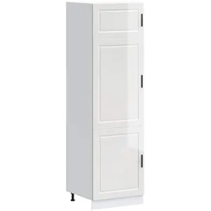 Comparateur de prix : vidaXL Armoire de cuisine Porto blanc brillant bois d'ingénierie