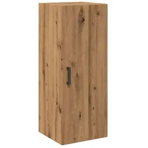vidaXL Armoire murale chêne artisanal 34,5x34x90 cm bois d'ingénierie