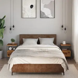 Comparateur de prix : vidaXL Tables de chevet 2 pcs vieux bois 34x36x50 cm bois d'ingénierie