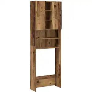 Comparateur de prix : vidaXL Meuble pour machine à laver vieux bois 64x25,5x190 cm