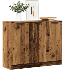 Vidaxl - Buffet vieux bois 90,5x30x70 cm bois d'ingénierie pas cher