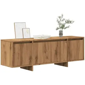 Vidaxl - Meuble tv chêne artisanal 120x30x40,5 cm bois d'ingénierie pas cher