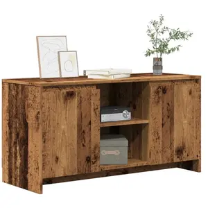 Vidaxl - Meuble tv vieux bois 102x37,5x52,5 cm bois d'ingénierie pas cher