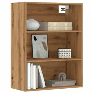 Vidaxl - Armoire murale suspendue chêne artisanal 69,5x32,5x90 cm pas cher