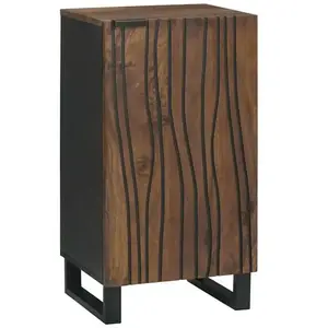 Vidaxl buffet  40x33.5x75 cm en bois de mangue massif pas cher