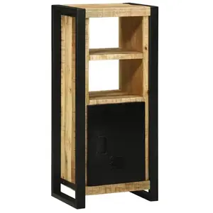Cabinet De Salle De Bain Marron Bois De Manguier Massif Vidaxl pas cher
