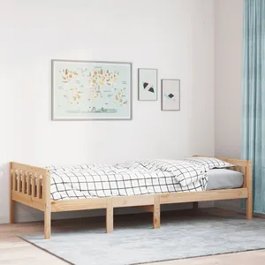 Comparateur de prix : vidaXL Lit pour enfants sans matelas 90x200 cm bois de pin massif