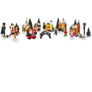 Comparateur de prix : vidaXL Vidaxl Décor De Table De Noël Multicolore 6.5 X 9.1 Cm Résine