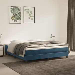 vidaXL vidaXL Matelas de lit à ressorts ensachés 160x220x20 cm velours pas cher