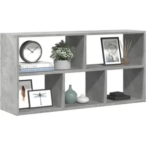 Comparateur de prix : vidaXL Étagère murale gris béton 100x25x50 cm bois d'ingénierie