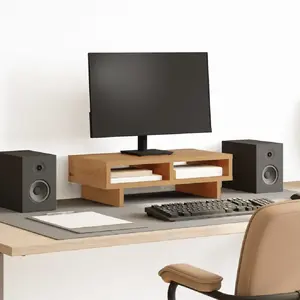 Comparateur de prix : vidaXL Support de moniteur chêne artisanal 50x27x15 cm bois ingénierie