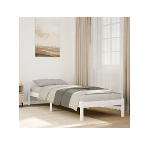 Vidaxl cadre de lit extra long sans matelas 100x220 cm bois massif pin pas cher