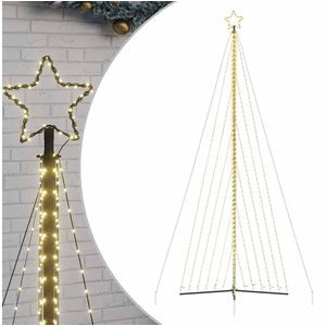 Comparateur de prix : vidaXL vidaXL Guirlande de sapin de Noël 789 LED blanc chaud 476 cm