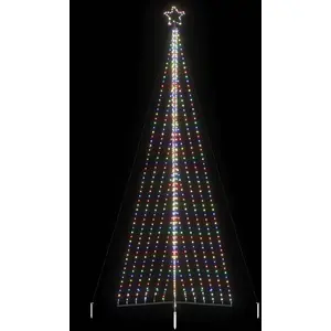 Comparateur de prix : vidaXL vidaXL Guirlande de sapin de Noël 789 LED colorées 476 cm
