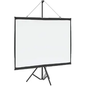 vidaXL Écran de projection avec trépied 72 pouces 4:3 pas cher