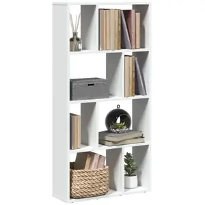 Comparateur de prix : Vidaxl - Bibliothèque blanc 60x20x120 cm bois d'ingénierie White