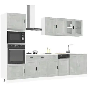 Vidaxl - Ensemble D'Armoires De Cuisine 7 Pcs Kalmar Bois D'Ingénierie