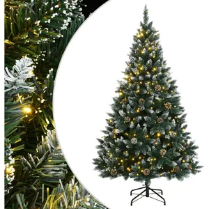 Comparateur de prix : vidaXL Sapin de Noël artificiel 150 LED 150 cm
