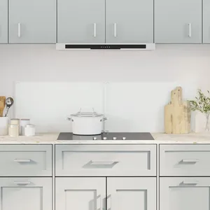 Comparateur de prix : vidaXL Dosserets de cuisine 2 pcs transparent 70x50 cm verre trempé