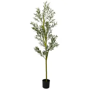 Comparateur de prix : Vidaxl olivier artificiel 800 feuilles 200 cm vert