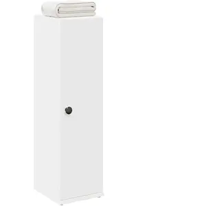 Comparateur de prix : Meuble de salle de bain avec porte-rouleau blanc 20,5x22x72 cm Vidaxl