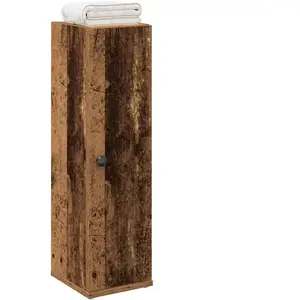Comparateur de prix : vidaXL Meuble de salle de bain avec porte-rouleau vieux bois 858522