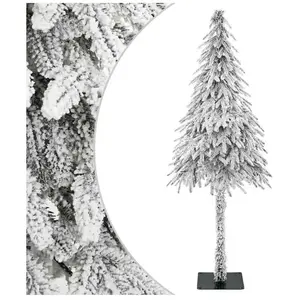 vidaXL Vidaxl Sapin De Noël Artificiel Blanc 76 X 76 X 180 Cm pas cher