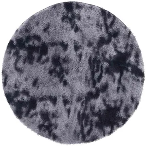 Comparateur de prix : Vidaxl - Tapis Shaggy à poils longs navarra gris foncé 160x160 cm