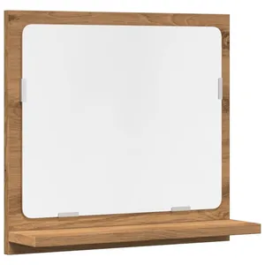 Comparateur de prix : Armoire à miroir de salle de bain chêne artisanal 40x11x37 cm - Vidaxl