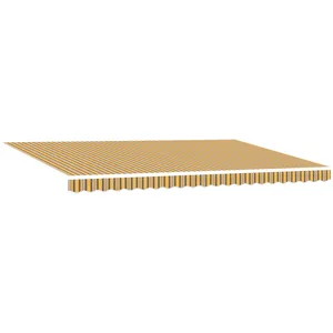 Vidaxl - Auvent Rétractable Multicolore 500 × 350 Cm Tissu pas cher