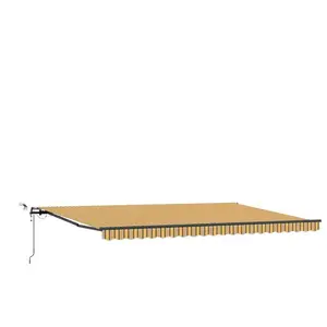 Vidaxl - Auvent Rétractable With Multicolore 500 × 300 Cm Tissu pas cher